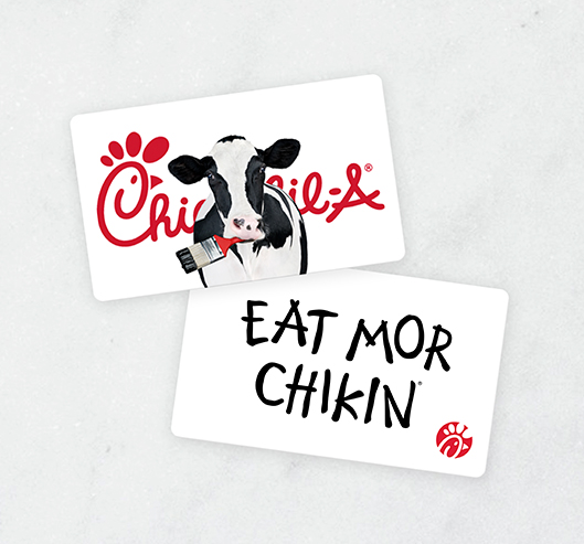 Chickfila gift outlet cards